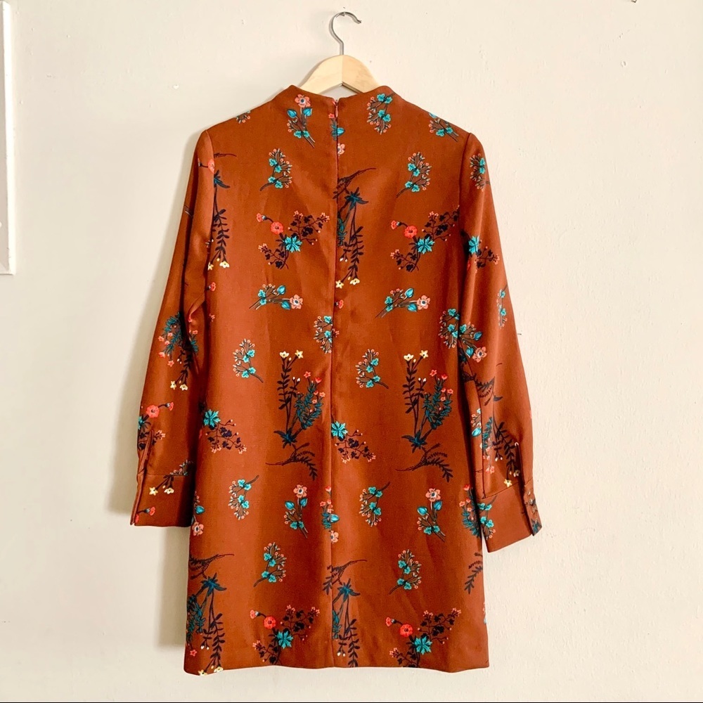 WAYF Floral Longsleeves Dress - Picture 6 of 6